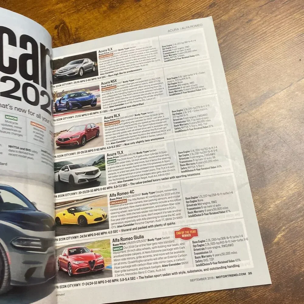 Motor Trend Magazine September 2018